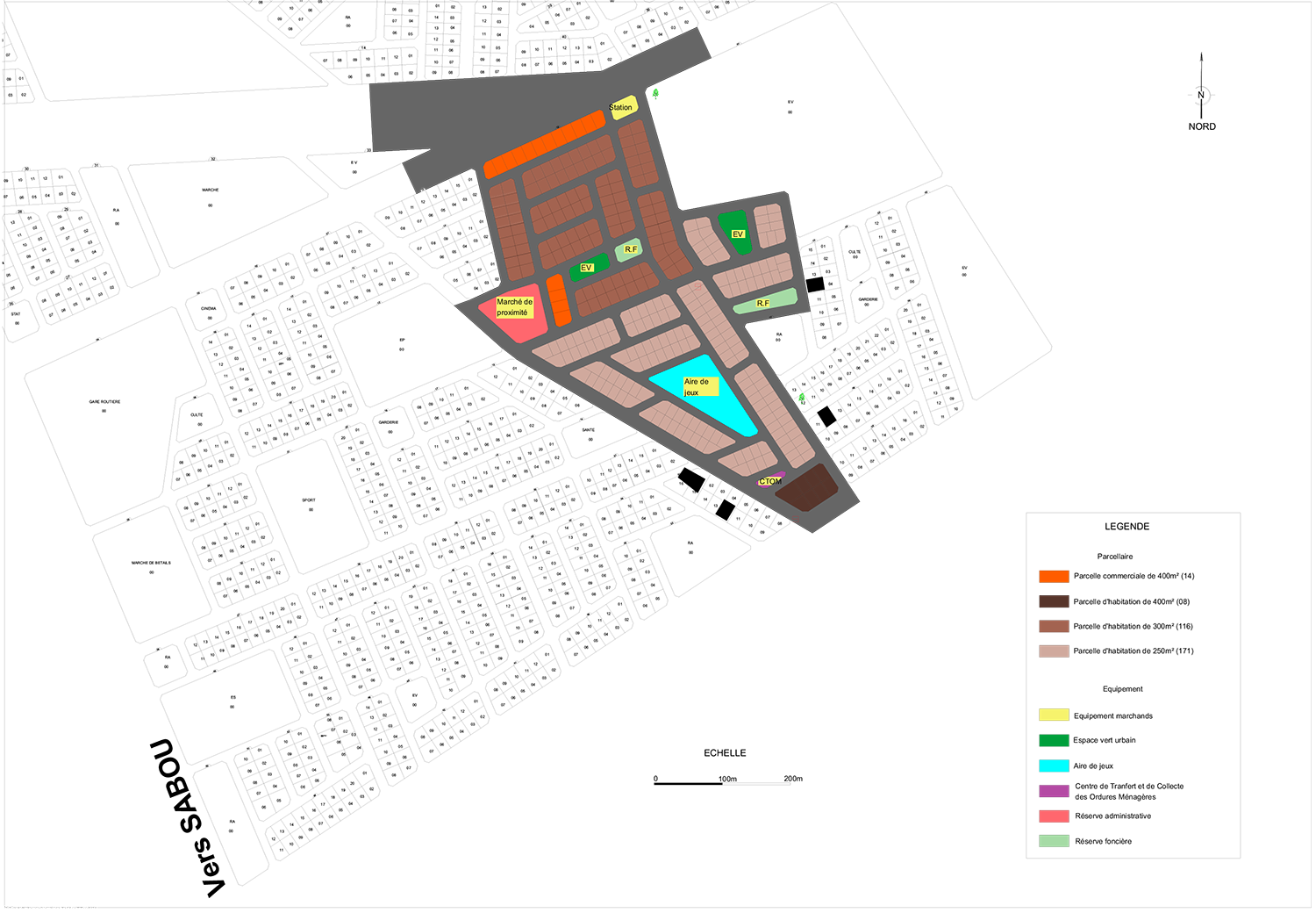 Plan d'aménagement Koudougou